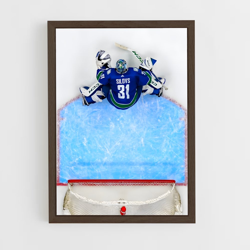 Poster Gardien des Canucks – affiche Hockey sur glace (vue 5)